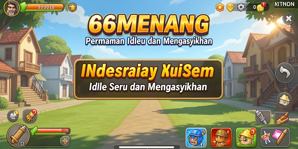 Tampilan gameplay utama di 66MENANG yang seru dan interaktif.