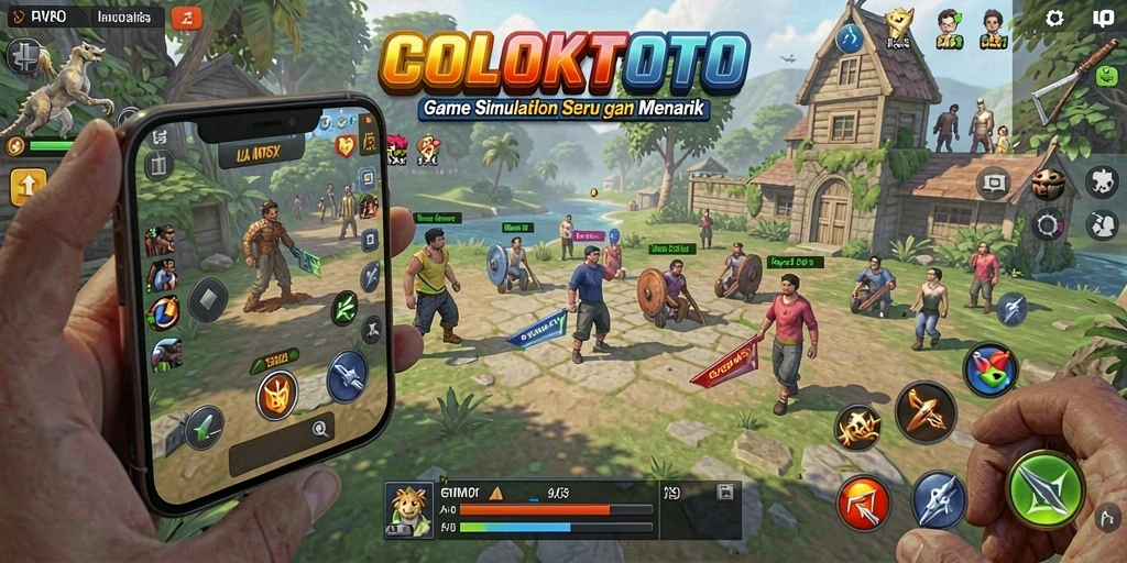 Gameplay COLOKTOTO yang seru dan interaktif.