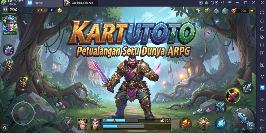 Tampilan gameplay ARPG yang mendebarkan dengan grafis menawan.