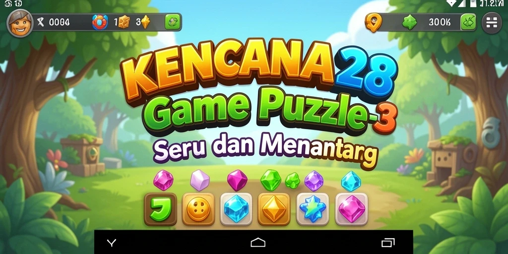 Tampilan menarik dari gameplay KENCANA28 yang penuh warna.