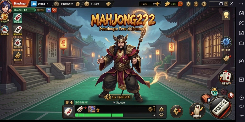 Gameplay seru dalam petualangan MMORPG MAHJONG222.